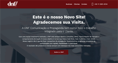 Desktop Screenshot of dnfpropaganda.com.br