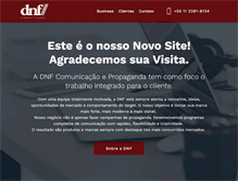 Tablet Screenshot of dnfpropaganda.com.br